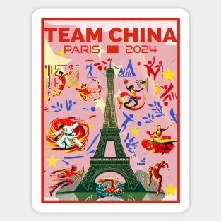 Team China - 2024 Sticker